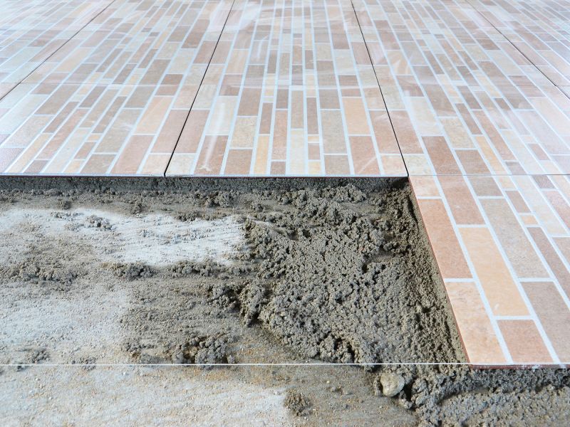 Stone Tile in Entryway