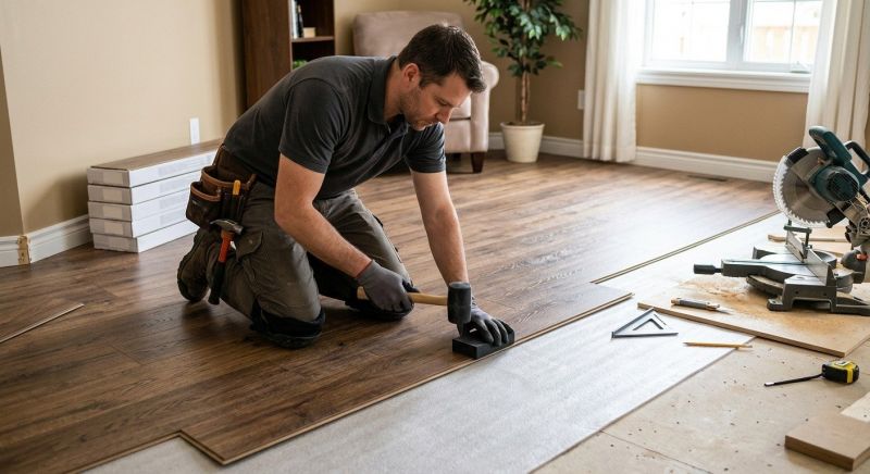 Plank Laminate Installation in Manassas, VA