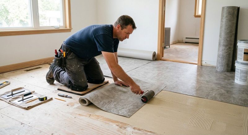 Sheet Flooring Installation in Cincinnati, OH