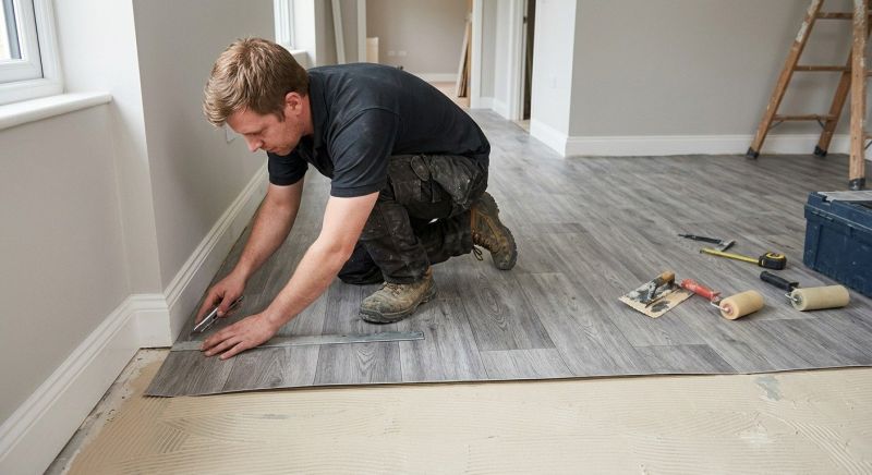 Sheet Vinyl Installation in New Braunfels, TX
