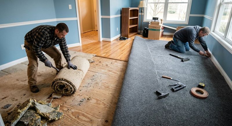 Wool Carpet Installation in Monmouth County, NJ